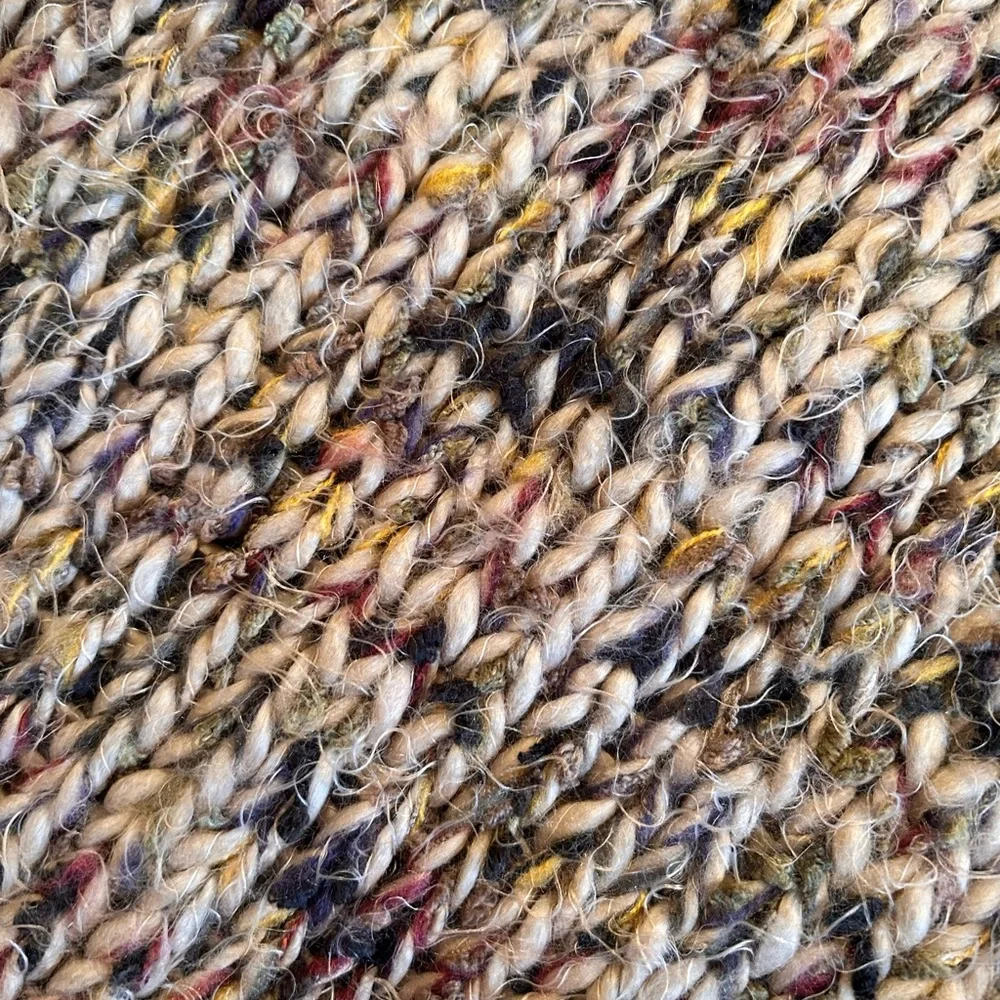 Steve Madden Multicolor Knit Scarf